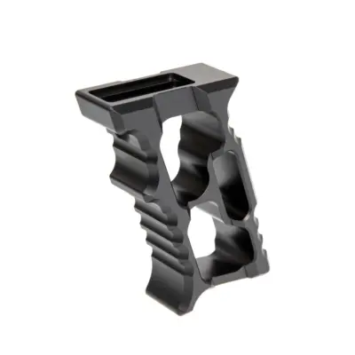 asgbox.pl - Aluminiowy kątowy chwyt przedni M-LOK/KEYMOD - czarny