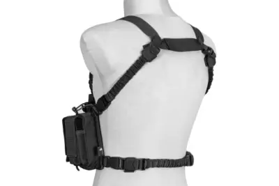 Kamizelka taktyczna Special Ops Chestrig - czarna - obrazek 3
