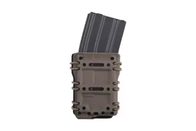 asgbox.pl - Ładownica SMC na magazynek 5.56 (wersja z dodatkowym wypełnieniem) (na pas 50mm) - dark earth