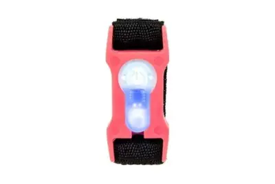 Marker elektroniczny Lightbuck Split-Bar - różowy (niebieskie światło) - obrazek 3