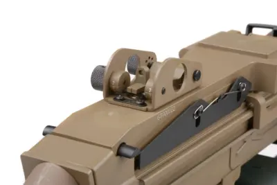 Replika karabinu maszynowego H.M.G. MK2 - tan - obrazek 3