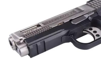 Replika pistoletu Hi-Capa 3.8 Force Brontosaurus - srebrna - obrazek 3