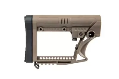 Kolba teleskopowa do replik typu M4/M16 - dark earth - obrazek 3