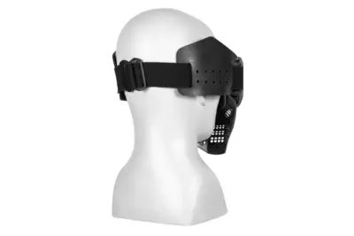 Maska z goglami JT full Face - czarna - obrazek 3