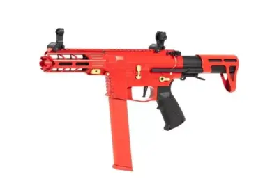 Replika pistoletu maszynowego Nemesis X9 - czerwona - obrazek 4