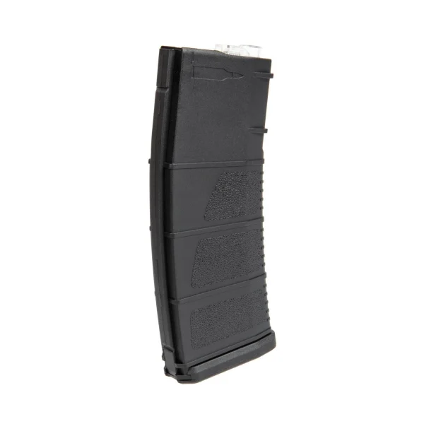 asgbox.pl - Magazynek mid-cap 150 kulek do replik M4/M16 - czarny