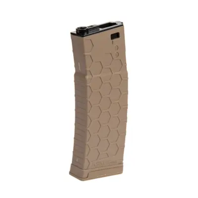 asgbox.pl - Magazynek hi-cap 350 kulek do replik M4/M16 - tan
