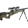 Replika karabinu snajperskiego MB08D - z lunetą i dwójnogiem - oliwkowa OD-G-WEL-03-017864-00 asgbox.pl