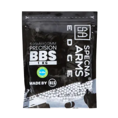 asgbox.pl - Kulki precyzyjne Specna Arms EDGE™ BIO 0.32g - 1kg - białe