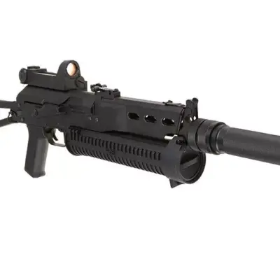 Alternative view of Replika pistoletu maszynowego PP-19 Bizon z tłumikiem i kolimatorem