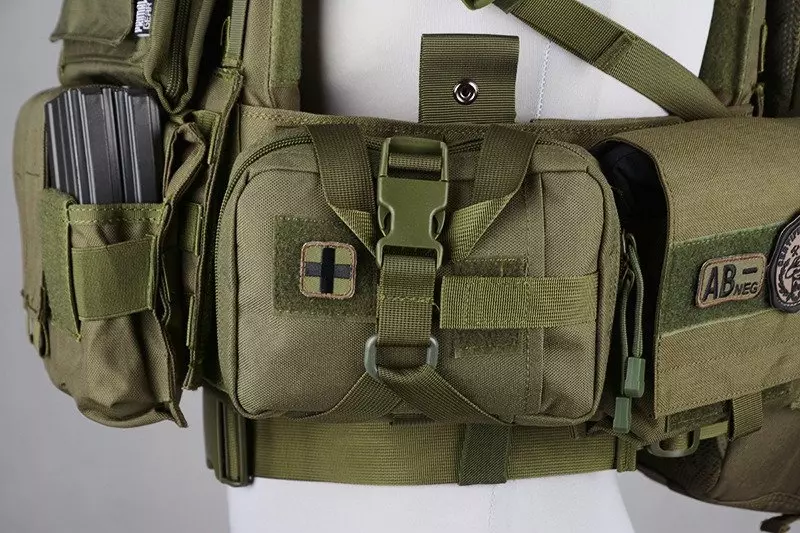 Mała apteczka zrywana MOLLE - ranger green OD-G-PRI-19-019384-00 asgbox.pl Mała apteczka zrywana MOLLE - ranger green - obrazek 2