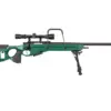Replika karabinu snajperskiego SV-98 CORE™ z lunetą, dwójnogiem i tłumikiem - russian green OD-G-SPE-03-029503-00 asgbox.pl