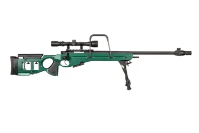 Replika karabinu snajperskiego SV-98 CORE™ z lunetą, dwójnogiem i tłumikiem - russian green - obrazek 5