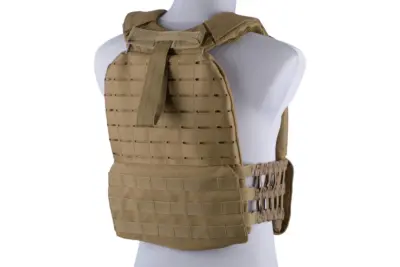 Kamizelka typu plate carrier molle/laser-cut - tan - obrazek 4