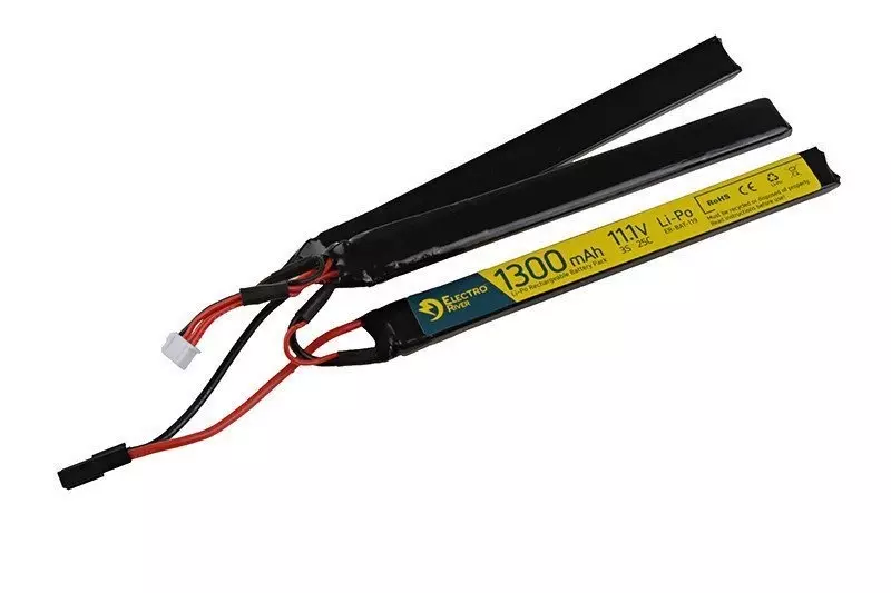 Akumulator LiPo 11,1V 1300mAh 3-modułowy 25/50C OD-G-ELR-06-008316-00 asgbox.pl asgbox.pl - Akumulator LiPo 11