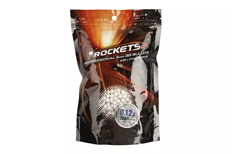 Kulki Rockets Professional 0,12g - 2000 szt. ROC-16-006918-00 asgbox.pl asgbox.pl - Kulki Rockets Professional 0