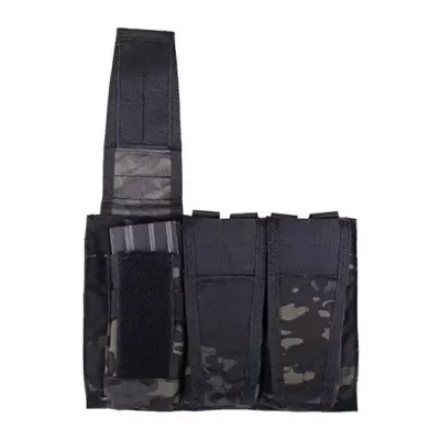 Potrójna ładownica typu AVS na magazynki M4/M16 - MultiCam® Black TMC-19-009624-00 asgbox.pl Potrójna ładownica typu AVS na magazynki M4/M16 - MultiCam® Black TMC-19-009624-00 asgbox.pl
