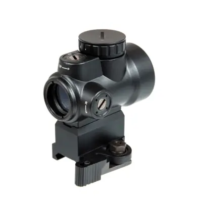 asgbox.pl - Replika celownika kolimatorowego MRO z montażem wysokim + niskim - czarna