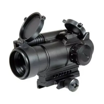 Replika celownika kolimatorowego M4 z laserem - czarna AMO-10-024237-00 asgbox.pl