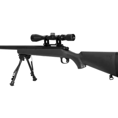 Alternative view of Replika karabinu snajperskiego SW-10 (z lunetą i dwójnogiem) - czarna