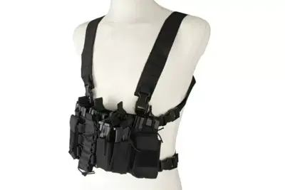 asgbox.pl - Kamizelka typu Chest Rig D-Mittsu - czarna