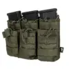 Potrójna ładownica na 6 magazynków typu M4/M16 - oliwkowa OD-G-VIP-19-030482-00 asgbox.pl