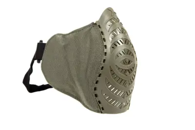 Maska Half Face - Foliage Green - obrazek 2
