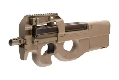 Replika pistoletu maszynowego FN P90 FDE - tan - obrazek 2