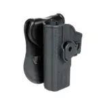 asgbox.pl - Kabura do pistoletów typu Glock (leworęczna) - czarna