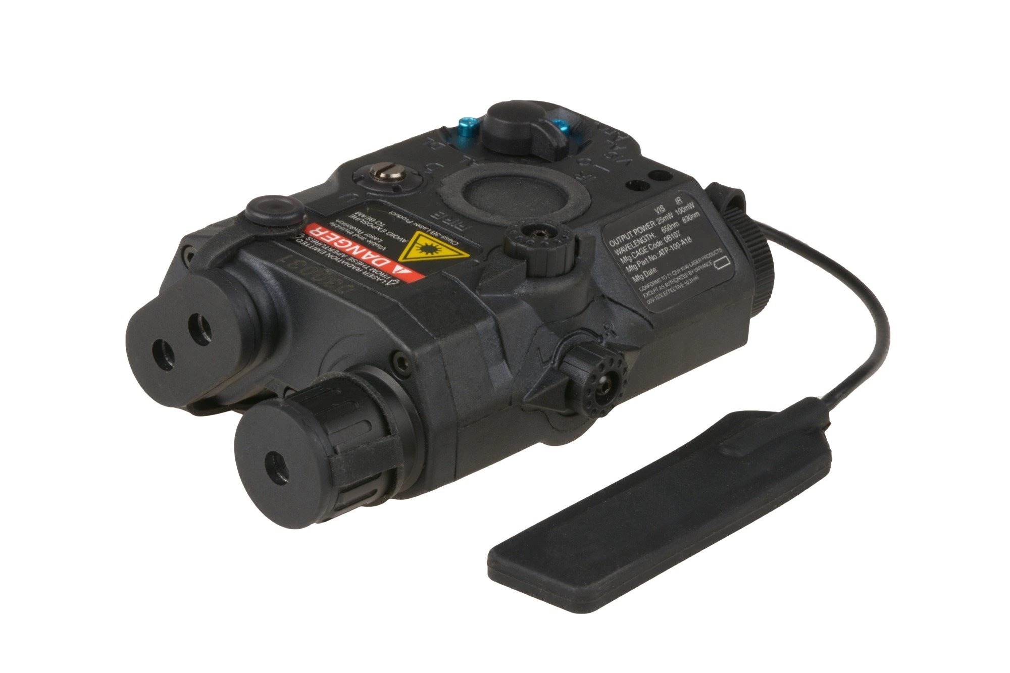 Replika modułu wskaźnika laserowego LA-5/PEQ - Czarny ELM-10-011681-00 asgbox.pl asgbox.pl - Replika modułu wskaźnika laserowego LA-5/PEQ - Czarny