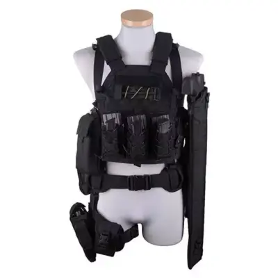 Alternative view of Modułowy panel udowy z kaburą - czarny