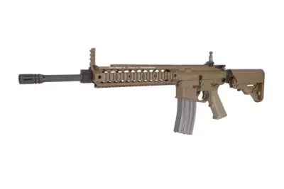 Replika karabinka Knight's Armament SR15 E3 IWS - Tan - obrazek 3