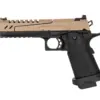 Replika pistoletu Hi-capa 5.1 Split Slide - tan / czarna OD-G-VRK-02-030346-00 asgbox.pl