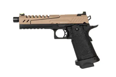 Replika pistoletu Hi-capa 5.1 Split Slide - tan / czarna - obrazek 4