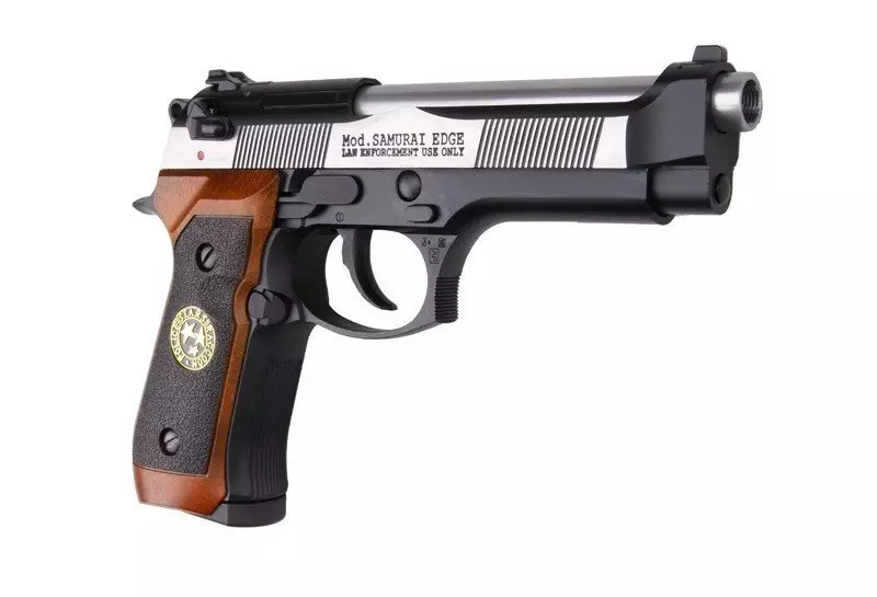 Replika pistoletu WE-2058 BIOHAZARD - 2 tone WET-02-003206-00 asgbox.pl Replika pistoletu WE-2058 BIOHAZARD - 2 tone - obrazek 4