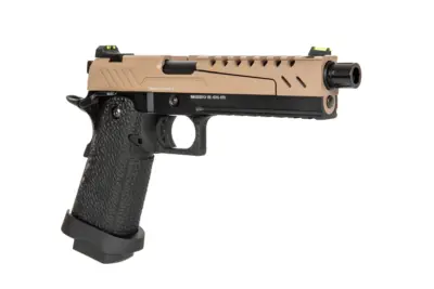 Replika pistoletu Hi-capa 5.1 Split Slide - tan / czarna - obrazek 5