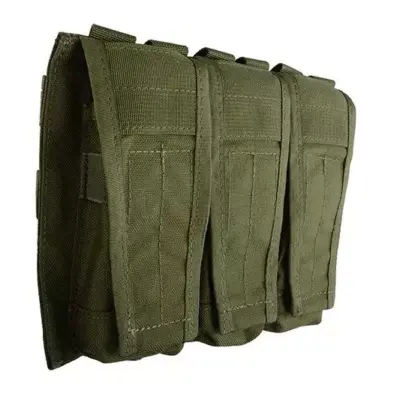 Potrójna ładownica typu AVS na magazynki M4/M16 - olive drab TMC-19-009292-00 asgbox.pl Potrójna ładownica typu AVS na magazynki M4/M16 - olive drab TMC-19-009292-00 asgbox.pl