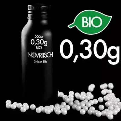 asgbox.pl - Kulki BIO Sniper BBs 0.30g - butelka 555 szt.