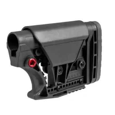 Kolba teleskopowa do replik typu M4/M16 - czarna KUB-09-027357-00 asgbox.pl