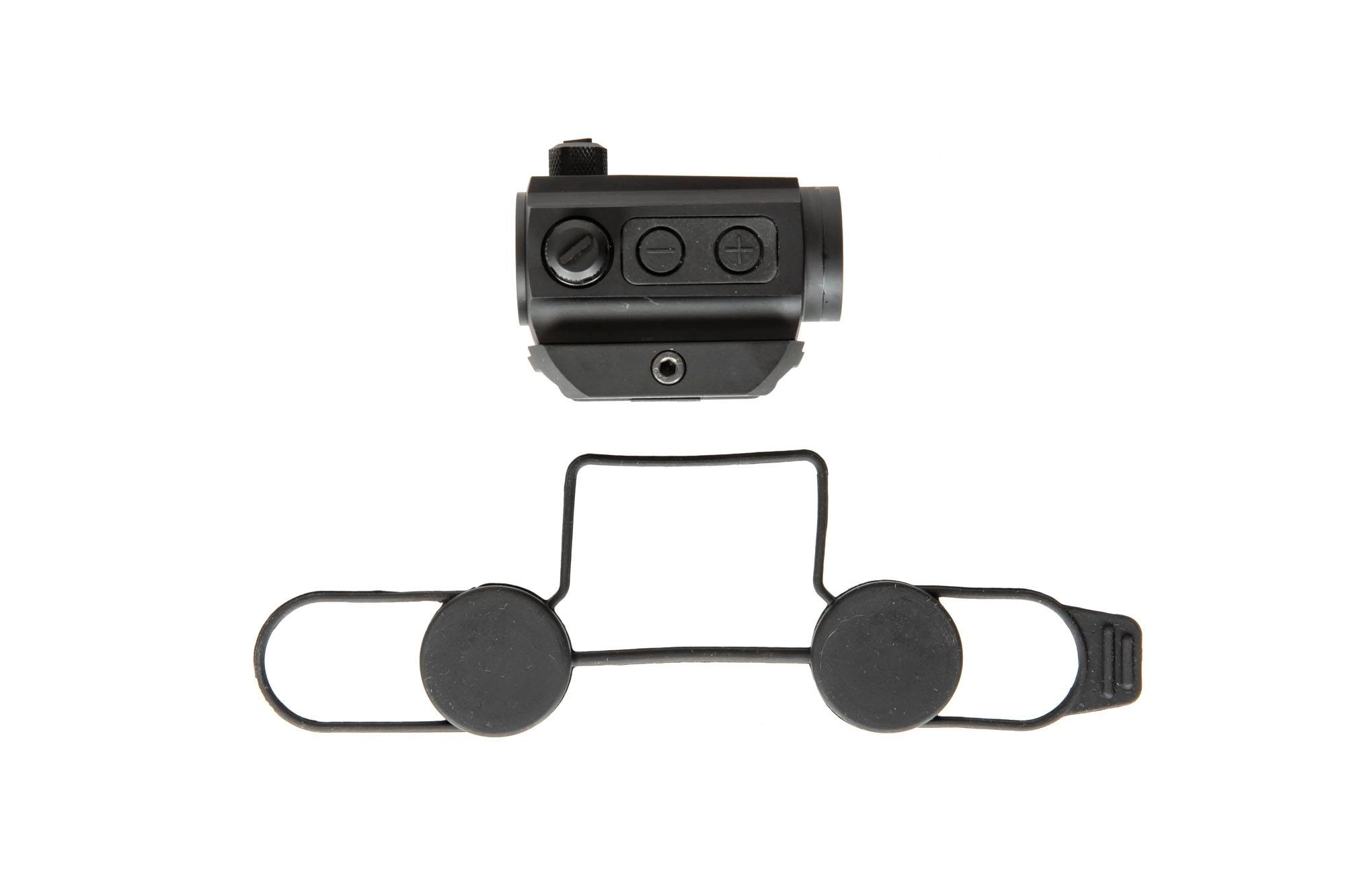 Replika celownika kolimatorowego Solar Power Red Dot (niski montaż) - czarna JJA-10-030703-00 asgbox.pl Replika celownika kolimatorowego Solar Power Red Dot (niski montaż) - czarna - obrazek 3