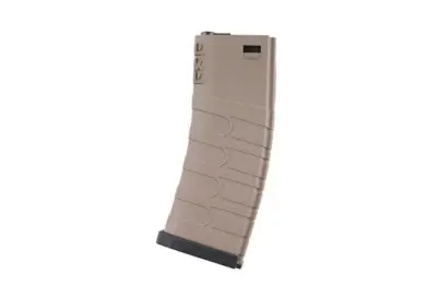 Magazynek mid-cap 120 kulek do M4/M16 (5 sztuk) - tan/czarny - obrazek 2