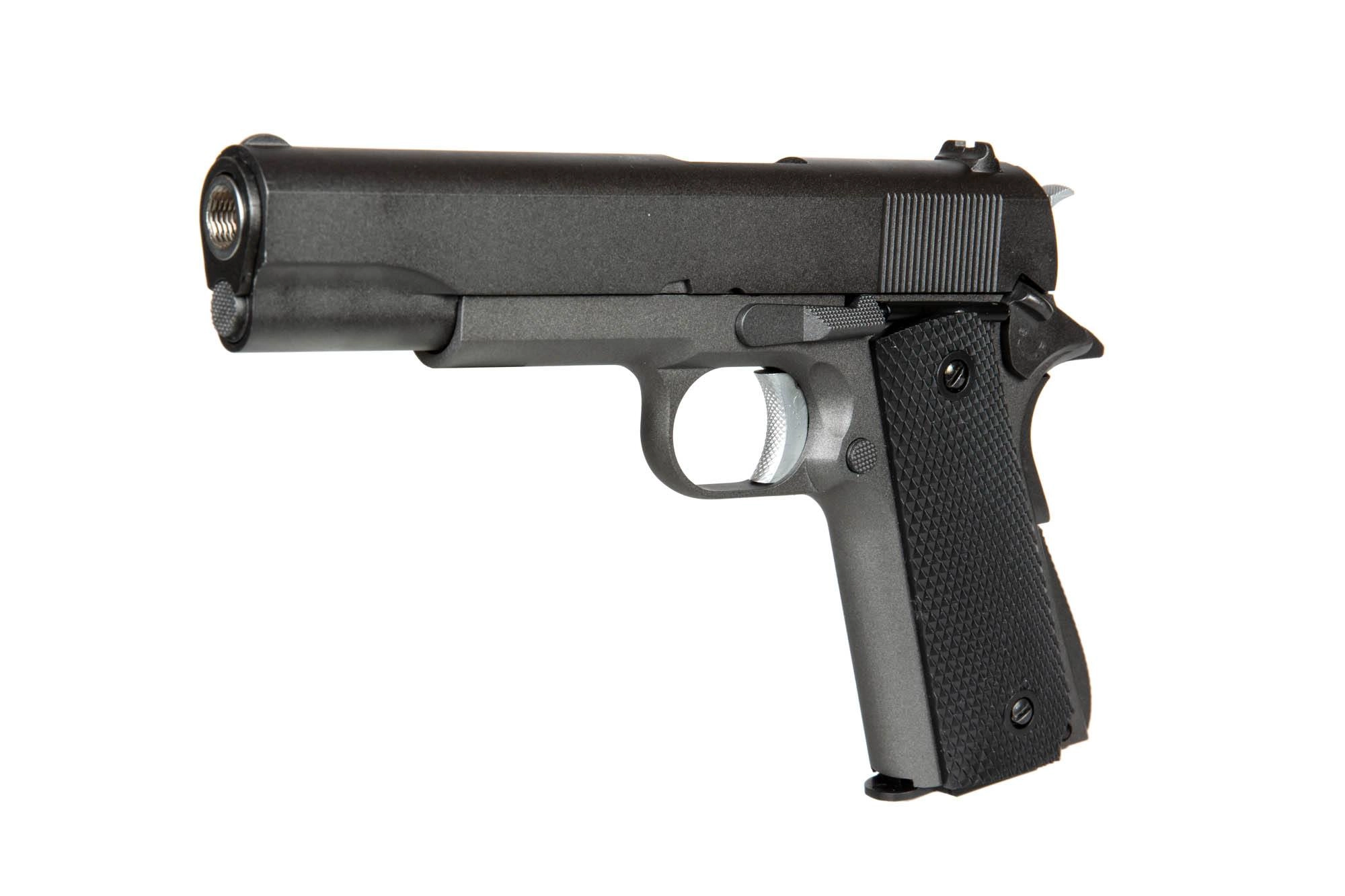 Replika pistoletu G198 (CO2) - szara OD-G-WEL-02-019746-00 asgbox.pl Replika pistoletu G198 (CO2) - szara - obrazek 3