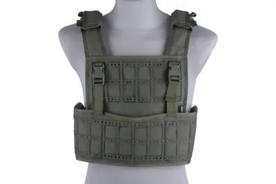 Lekka kamizelka taktyczna Laser-Cut - ranger green - obrazek 3