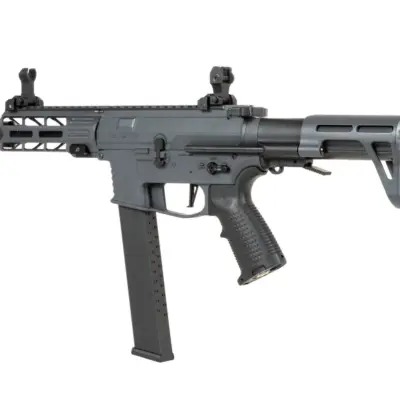 Alternative view of Replika pistoletu maszynowego Nemesis X9 - szara