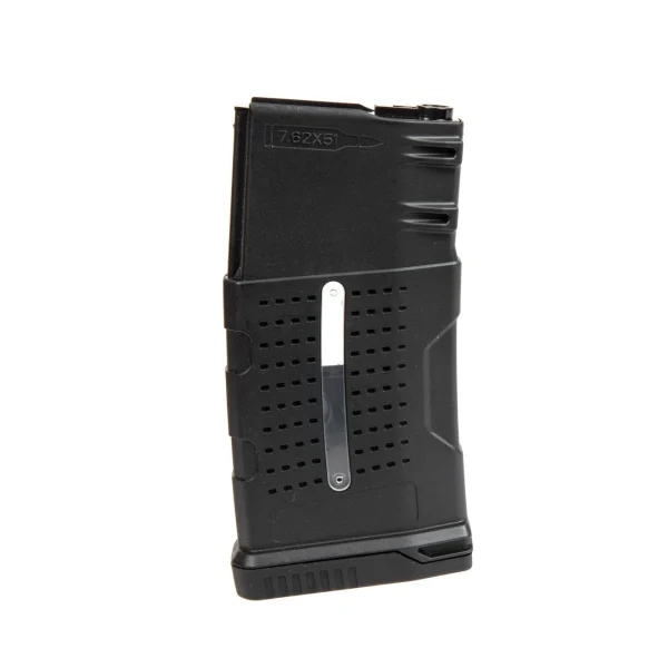 asgbox.pl - Magazynek hi-cap 450 kulek do replik SR25 - czarny