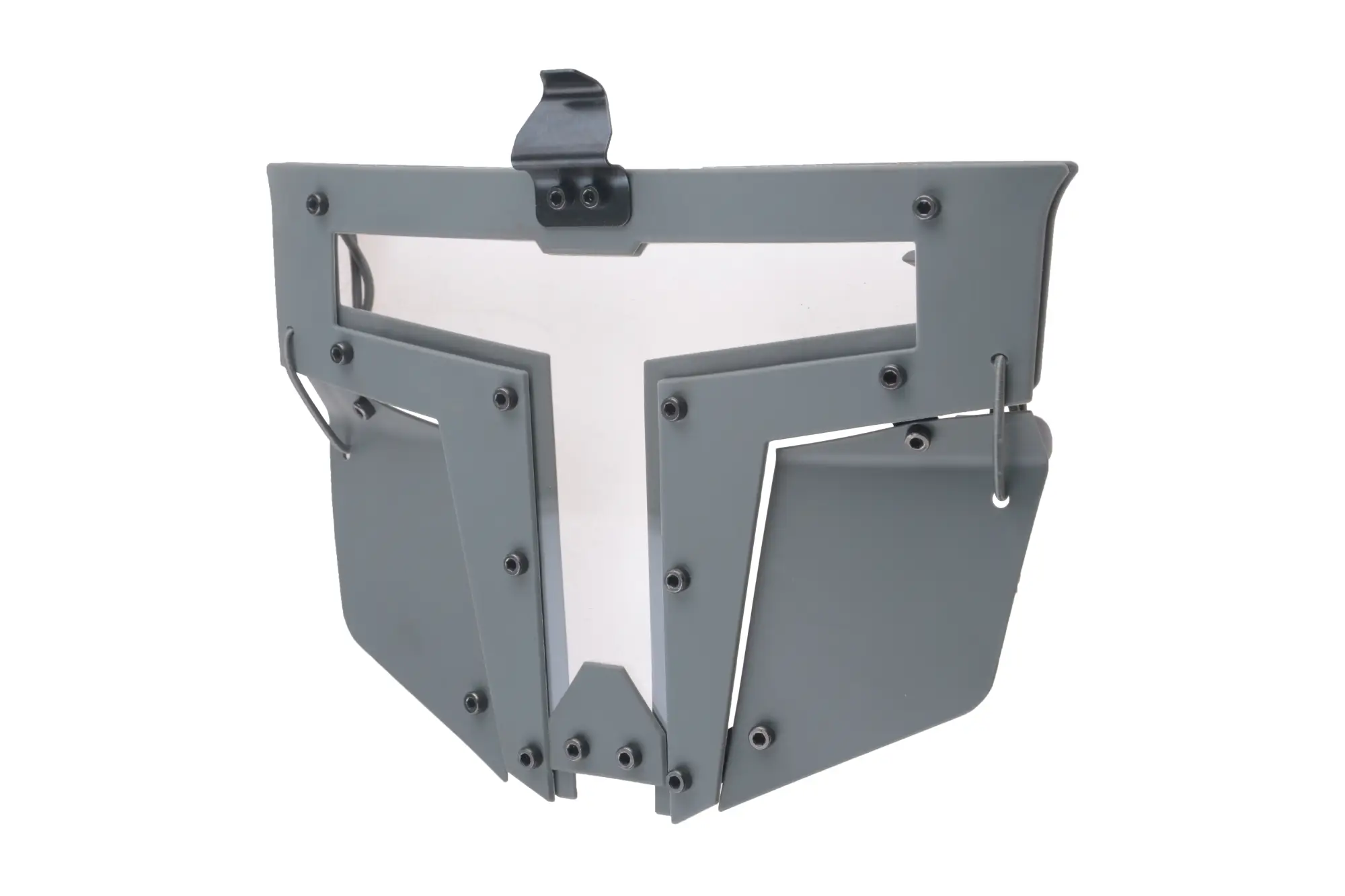 Maska do hełmu - szara UTT-28-023309-00 asgbox.pl asgbox.pl - Maska do hełmu - szara