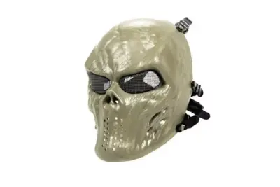 Maska skeleton terror - Foliage Green - obrazek 3