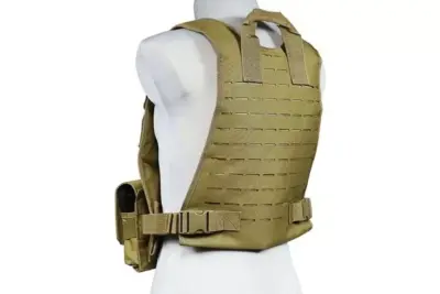 Kamizelka taktyczna typu MBSS (LaserCut) - Tan - obrazek 3