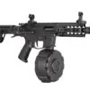 Replika pistoletu maszynowego PX9 (+ magazynek DRUM) - czarna OD-G-CLA-01-027691-00 asgbox.pl