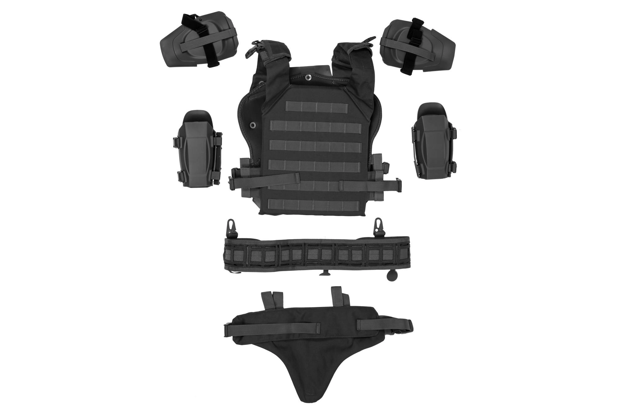 Pancerz taktyczny Armor Suit - czarny UTT-18-029153-00 asgbox.pl Pancerz taktyczny Armor Suit - czarny - obrazek 3